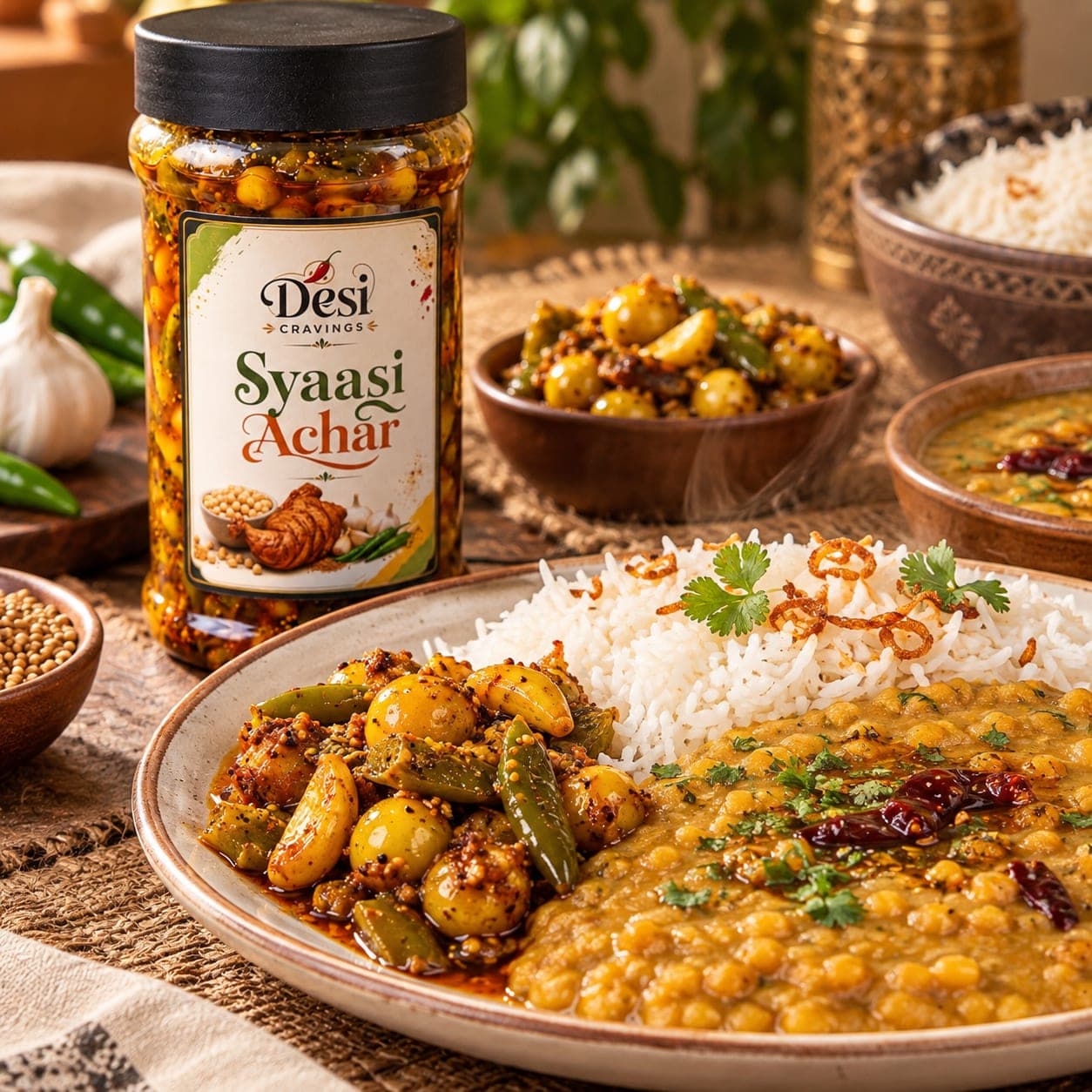 Syaasi Achar homemade by Desi Cravings