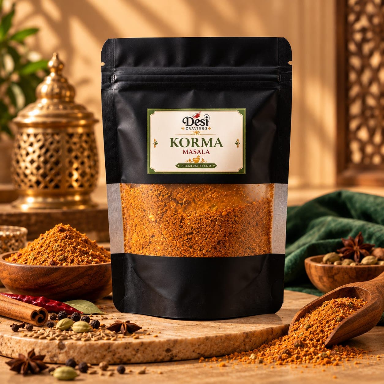 Korma Masala homemade by Desi Cravings